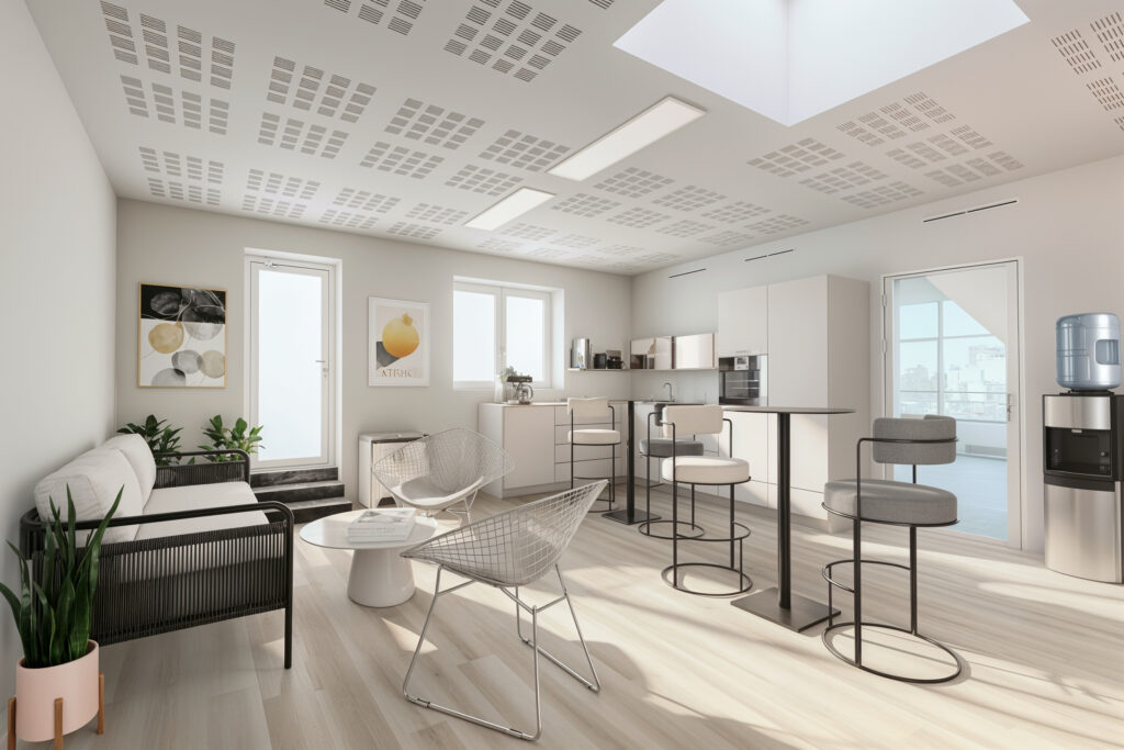 sala relax per ufficio in via gentile 3 milano