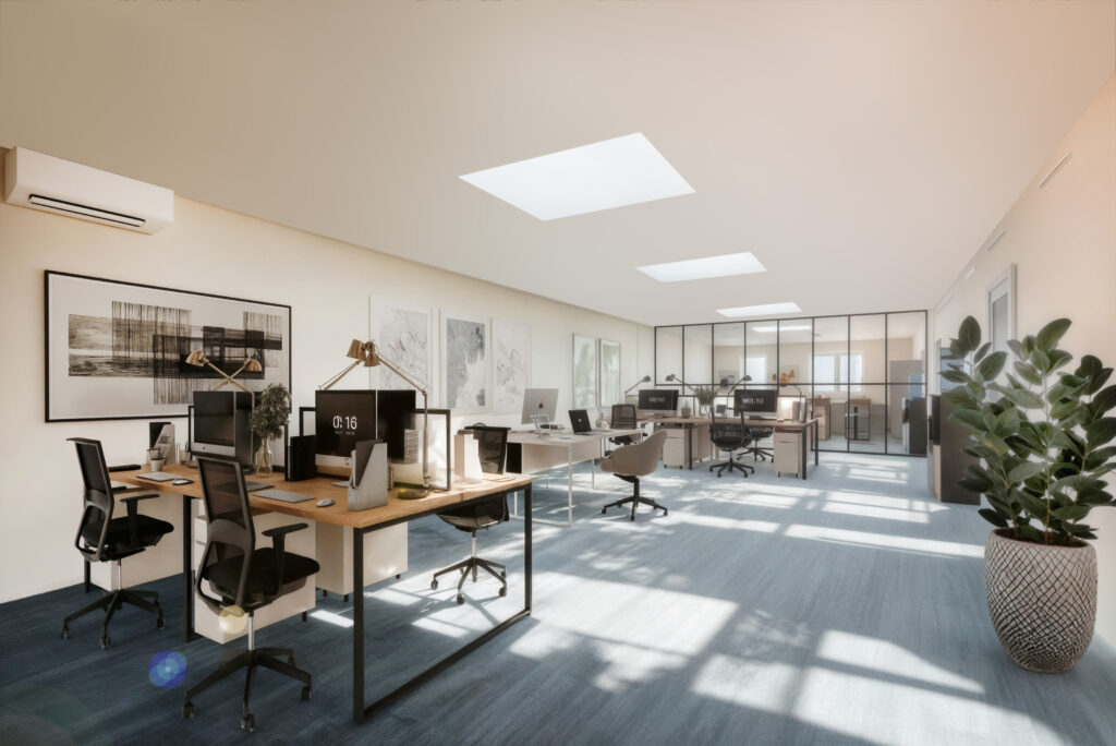 uffici open space via gentile 3 milano